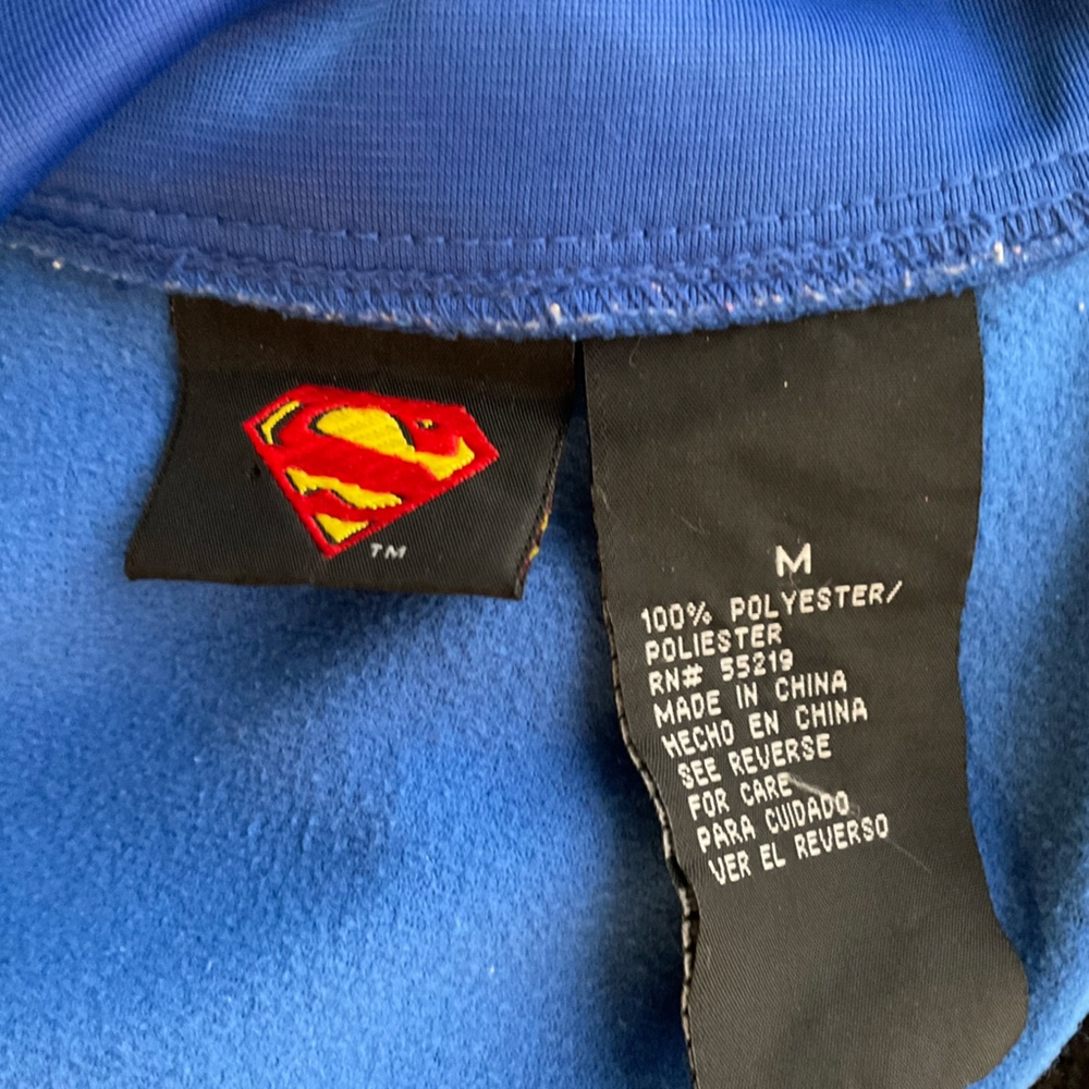 Superman DC comics jacket sz med youth - Picture 6 of 10